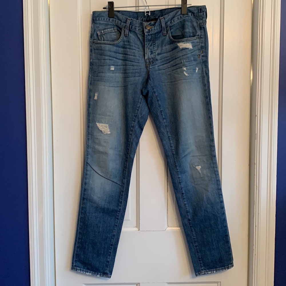 Genetic denim distressed boyfriend jean Size 28 button fly - Picture 3 of 8